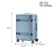 【Samsonite RED】25吋 TOIIS XP 戶外潮流多功能可擴充大容量PC耐衝擊避震輪行李箱/旅行箱(多色可選)