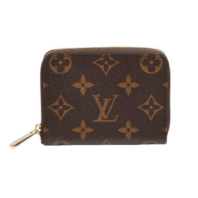 【Louis Vuitton 路易威登】M60067 經典Monogram印花拉鍊零錢包