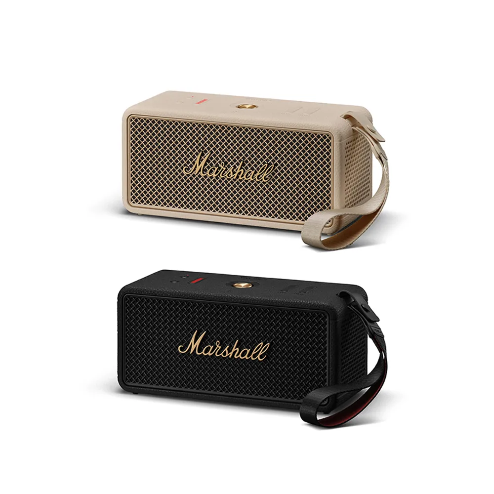Marshall Middleton II 攜帶式藍牙喇叭 第二代(古銅黑 奶油白)