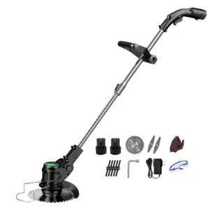 【Ogula 小倉】多功能無線割草機24TV附兩電(打草機/鋰電割草機/送12件套豪華大禮包)