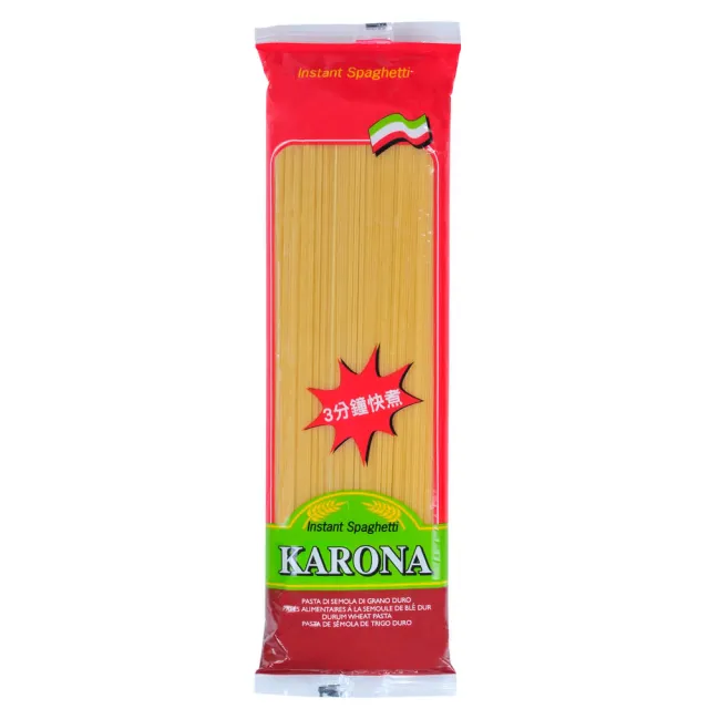 【美味大師】KARONA卡好拿義大利快煮直麵(400gx24包/箱)