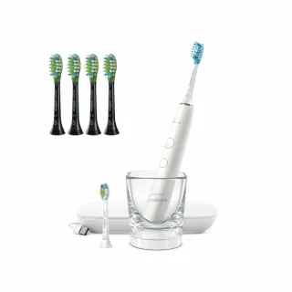 【Philips 飛利浦】官方直營 Sonicare 煥白閃耀智能音波震動牙刷/電動牙刷- HX9912/07 白鑽