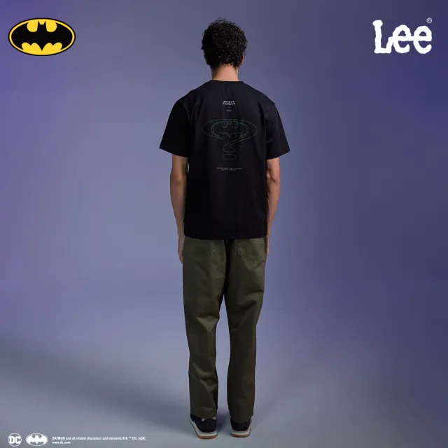 【Lee】男裝 短袖T恤｜謎題人問號｜舒適版型｜共2色(LB402077K11/LB402077K14)
