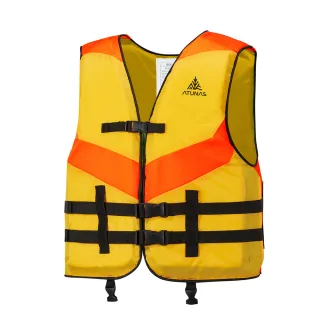 【ATUNAS 歐都納】經典款浮水衣/承重45KG(A1FSGZ01N黃/橘/浮力背心/水上活動配件/游泳/泳渡溪潭)