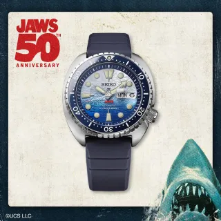【SEIKO 精工】大白鯊50週年限量錶200米潛水機械錶 男錶 父親節禮物(SRPL81K1/4R36-17H0B)