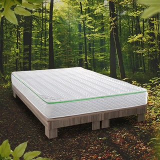 【KIKY】二代法式竹炭消臭獨立筒床墊(雙人加大6尺)