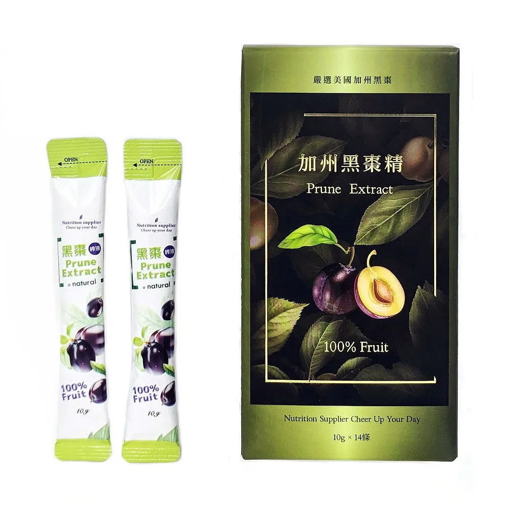 【加州】黑棗精x4盒(10gx14條/盒)