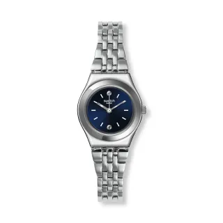 【SWATCH】SLOANE 金屬手錶/女錶/瑞士製造 YSS288G(25mm)