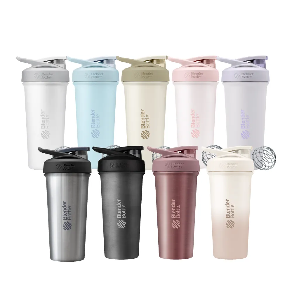 【Blender Bottle_2入】〈Sleek 25oz二入組〉不鏽鋼保溫保冰杯(BlenderBottle/保溫杯/冰壩杯)