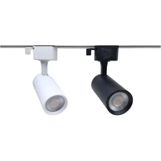 【亮博士】LED 軌道燈 8W 3入組 白殼 黑殼(小巧雅緻 設計感)
