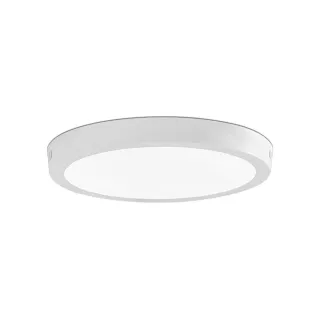 【聚美照明】防潮吸頂燈 6w陽檯燈 12cm圓形超薄款 浴室燈 廚房燈(防蟲防塵/磨砂耐高溫)