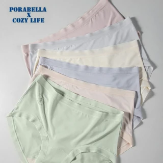 【Porabella】內褲 素面內褲 蠶絲內褲 透氣舒適內褲 可愛內褲 女生內褲 UNDERWEAR