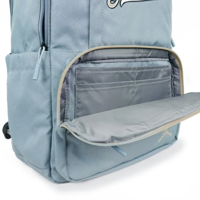 【NIKE 耐吉】Jordan School Backpack 後背包 雙肩背 筆電包 喬丹 藍灰(IM4501-476)