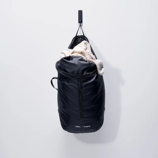 【Matador 鬥牛士】雙11 Packable Laundry Bag 旅行便攜髒衣袋-黑色(旅行/露營/出差/收納/髒衣