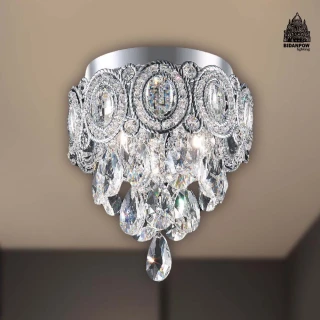 【必登堡】娜璉水晶吸頂燈 C00048(水晶吸頂燈/吸頂燈/過道燈/走廊燈/玄關燈/樓梯燈/輕奢)