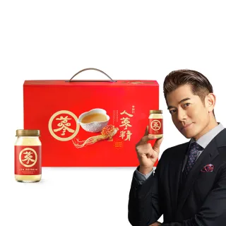 【老協珍】人蔘精禮盒 麥蘆卡蜂蜜口味14入(60ml/入 郭富城代言 養氣人蔘 送禮 保健禮盒)