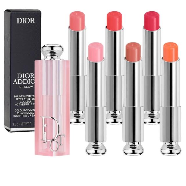 即期品【Dior 迪奧】癮誘粉漾潤唇膏3.2g任選1入(嬰兒粉/糖果粉/玫瑰木/果凍紅/蜜糖粉-國際航空版)