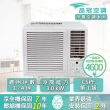 【品冠】空調速配★3-4坪 一級能效變頻冷專右吹式窗型冷氣(KH-30SC32)