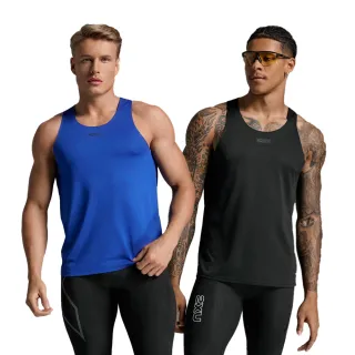 【2XU】M Light Speed Tech Singlet 男士 輕盈奔馳快乾運動背心 健身 跑步背心(兩色任選)