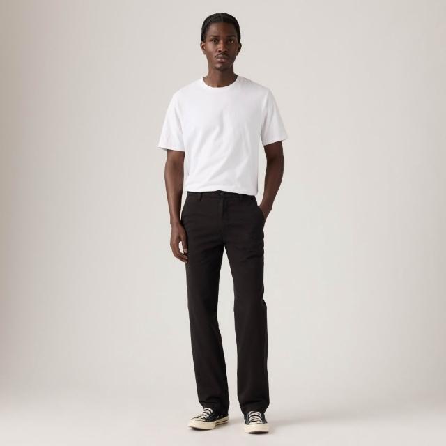 【LEVIS】XX CHINO 中腰直筒 休閒褲 黑色 熱賣單品 A5753-0054