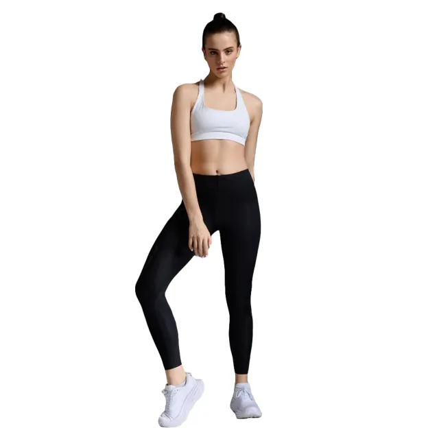 【2XU】女士 核心機能全長輕盈壓縮褲 運動褲 跑步褲 籃球褲 羽球褲 踢拳褲 黑(WA4173b-BLKSIL)