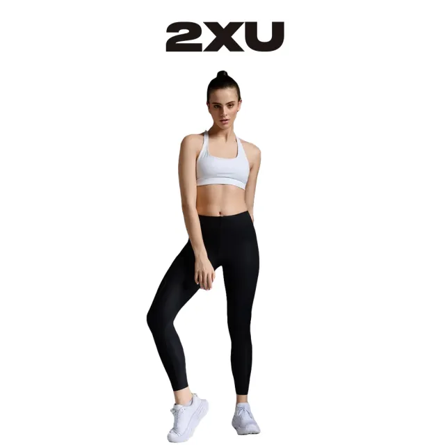 【2XU】女士 核心機能全長輕盈壓縮褲 運動褲 跑步褲 籃球褲 羽球褲 踢拳褲 黑(WA4173b-BLKSIL)