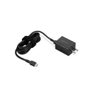 【ThinkPad 聯想】Lenovo GaN Nano 65W 整流充電器(40AWGN65UL)