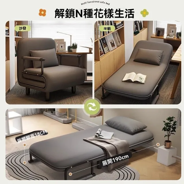 巨匠 午休摺疊床 摺疊沙發床 躺椅摺疊床 65cm摺疊床 午睡床 看護床 陪伴床 沙發床單人(午休摺疊床)