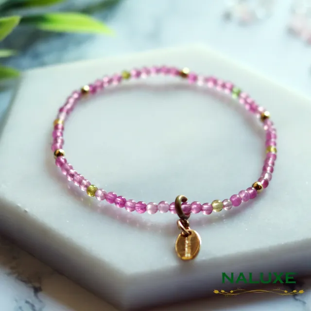 【Naluxe】冰淇淋碧璽開運手鍊 極細款(避邪保護｜招財轉運｜淨化負能量｜平衡情緒｜提升人緣)