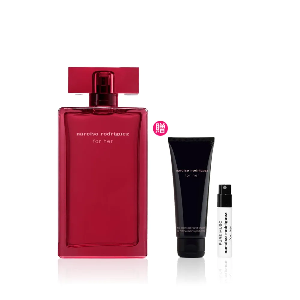 【NARCISO RODRIGUEZ】官方直營 for her 同名淡香精 馥郁版 100ml