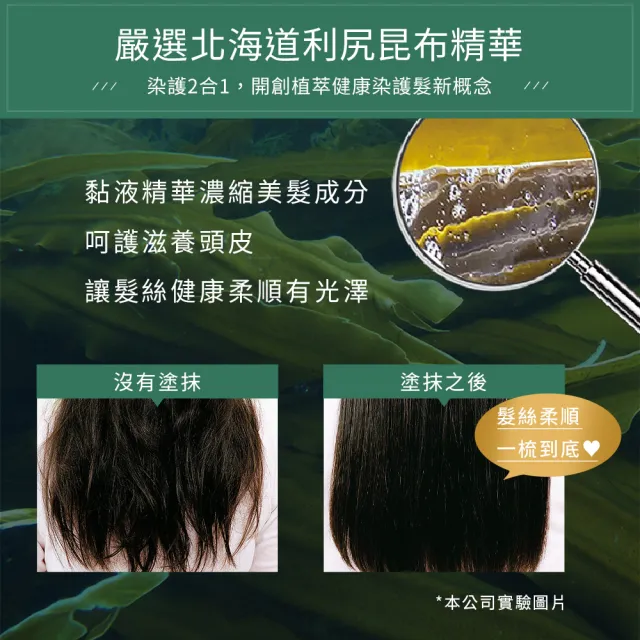 【Sastty】利尻昆布白髮用修復染髮劑200gx2入(3色任選/植萃遮白/染護2合1)