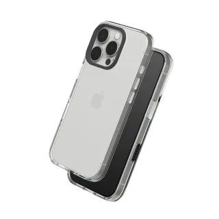 【RHINOSHIELD 犀牛盾】iPhone 16/16 Plus/16 Pro/16 Pro Max Clear透明防摔手機殼(相機鍵按鈕版)