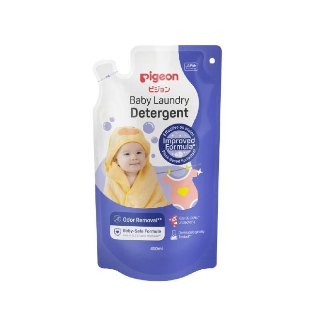 【Pigeon貝親 官方直營】嬰兒洗衣精/補充包(450ml)