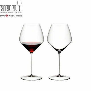 【Riedel】Veloce 黑皮諾紅酒杯-2入組(極致輕量鑽石杯型)