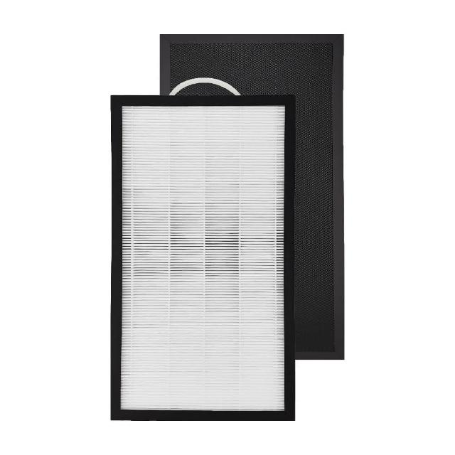 【RENZA】適用 LUFTRUM 瑞際 BC400 BC400H 8-15坪 電漿除菌空氣清淨機(HEPA+活性碳 濾網 濾芯 濾心)