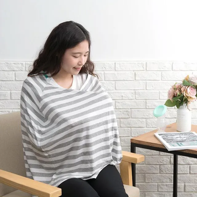 【MOOIMOM 沐伊孕哺】多功能哺乳圍巾(多款可選)