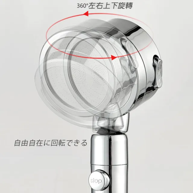 【JLB】公司貨-日本流行銷售增壓防摔省水蓮蓬頭(304不銹鋼面板 省水 加壓)