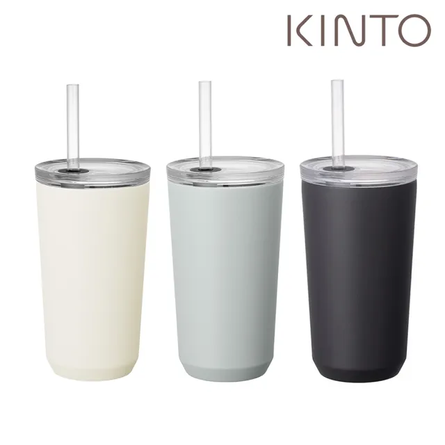 【Kinto】TO GO TUMBLER 吸管隨行杯 480ml(共三色)