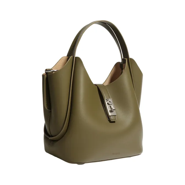 【ZENDAR】直播限定 台灣總代理 限量1折 頂級小牛皮菜籃子肩背包含內包 密卡系列 全新專櫃展示品(3色選)