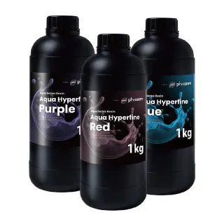 【Phrozen普羅森】湖水超高精細樹脂1KG(三色組-福音紫+豆沙紅+孔雀藍)