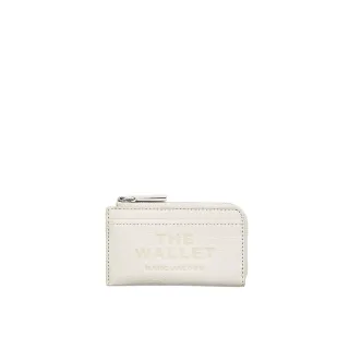 【MARC JACOBS】本季精選 MJ THE 白色拉鍊式多功皮夾