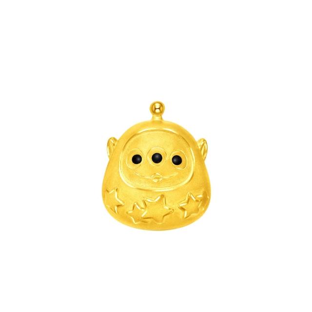 【周大福】迪士尼玩具總動員系列 三眼怪黃金串珠