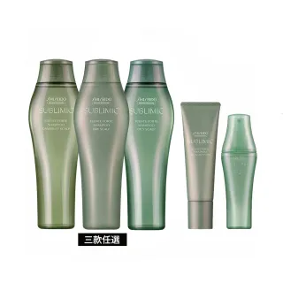 【資生堂專業美髮】優源舒活頭皮洗護淨化精華組(洗髮露250ml+修護乳+淨化精華)