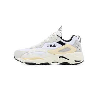 【FILA】Ray Tracer 男女 休閒鞋 老爹鞋 經典 復古 厚底 舒適 灰米(4-C606Y-165)