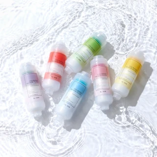 【BYOUR|純香氛超值組】完美純淨沐浴過濾器5入組-6種香味任選 (香氛過濾器、香氛禮盒、過濾蓮蓬頭）