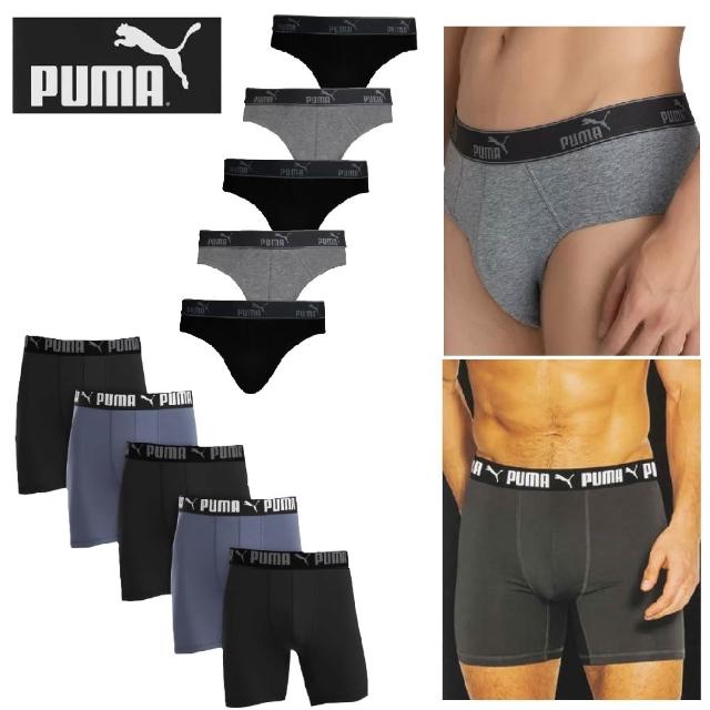 【CALVIN KLEIN】5件組 彈性內褲 男內褲 四角褲 透氣 快乾 排汗(三角褲 棉質內褲) puma內褲