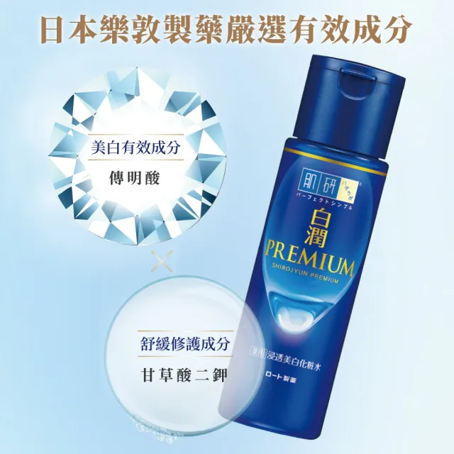 【肌研】官方直營 白潤高效集中淡斑乳液 140mL 2入(直擊黑斑 添加傳明酸 改善暗沉 抑制黑色素)