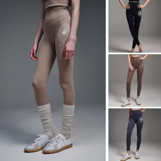 【MARDI MERCREDI】瑜珈束身褲 多色 經典小雛菊 白花 ULTIMATE COMFORT FULL LEGGINGS THEFLOWER