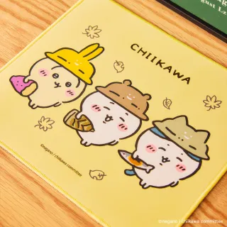 【YENDAR 研達】吉伊卡哇滑鼠桌墊-採集中(排排站好變身成為可愛的滑鼠墊！)
