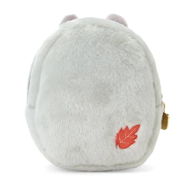 【SANRIO 三麗鷗】森林動物系列 絨毛造型化妝包 Hello Kitty